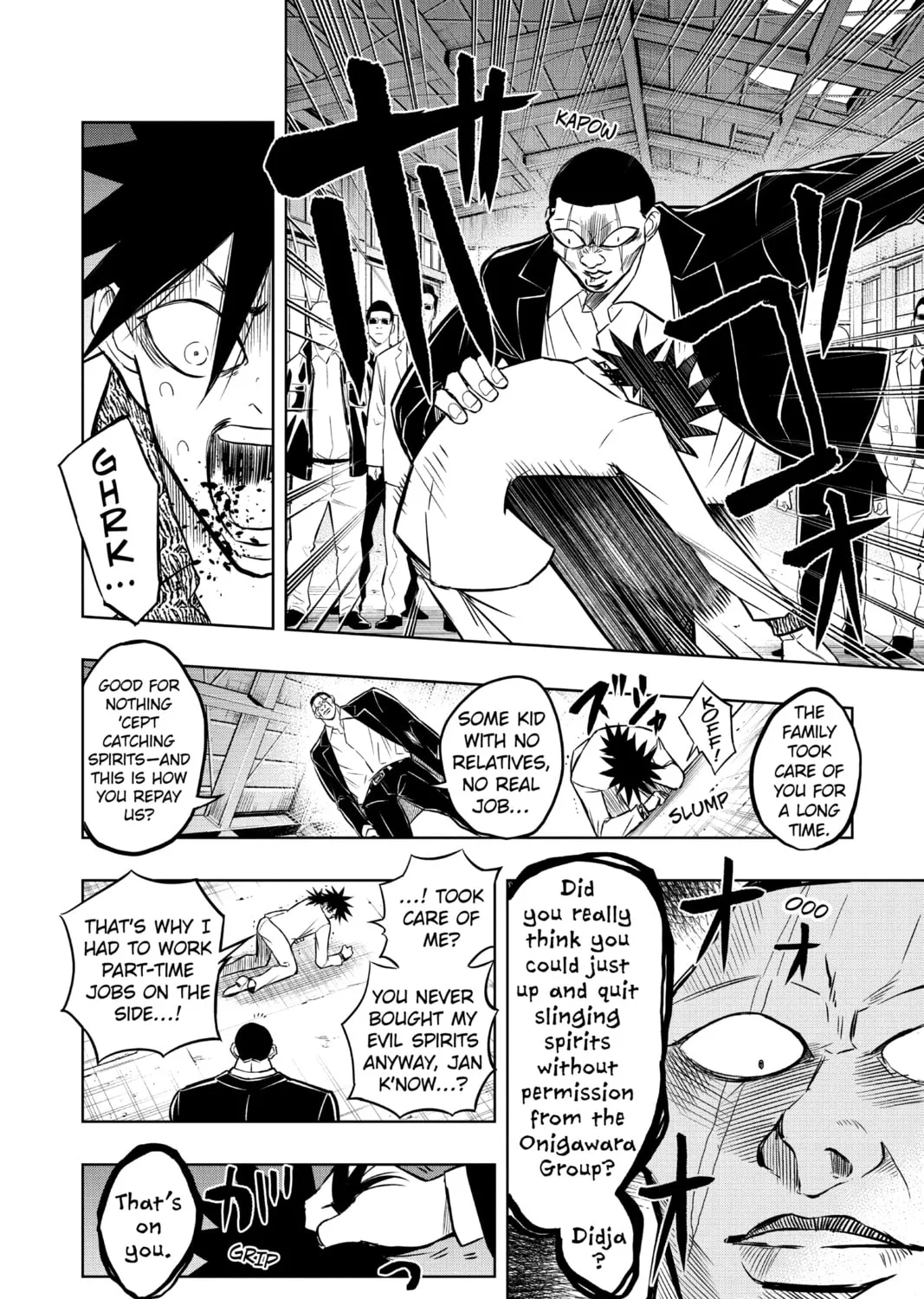 Read Mitama Security: Spirit Busters chapter 35 image 6 on Lezhin