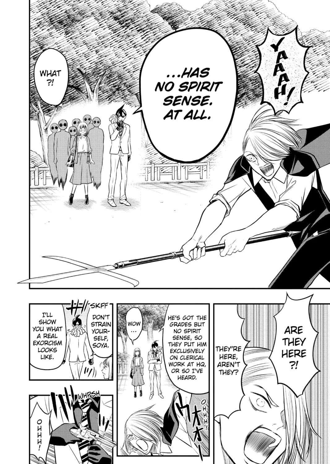 Read Mitama Security: Spirit Busters chapter 4 image 10 on Lezhin