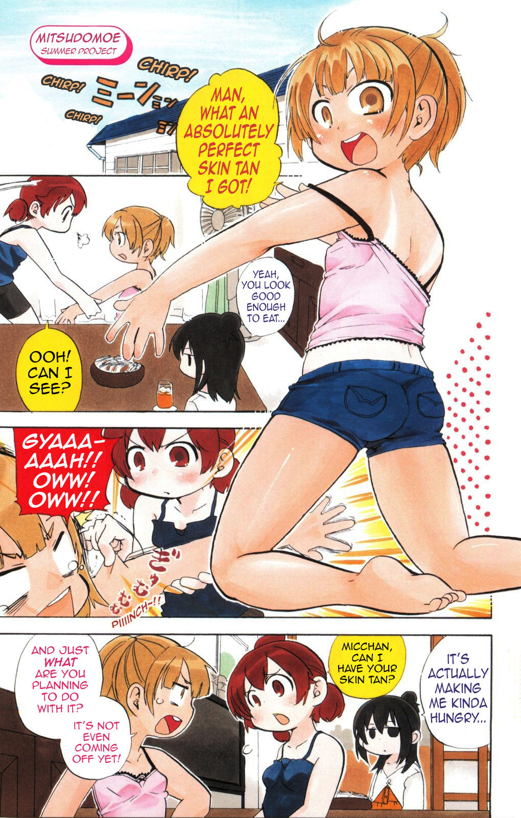 Read Mitsudomoe chapter 135 image 4 on Lezhin