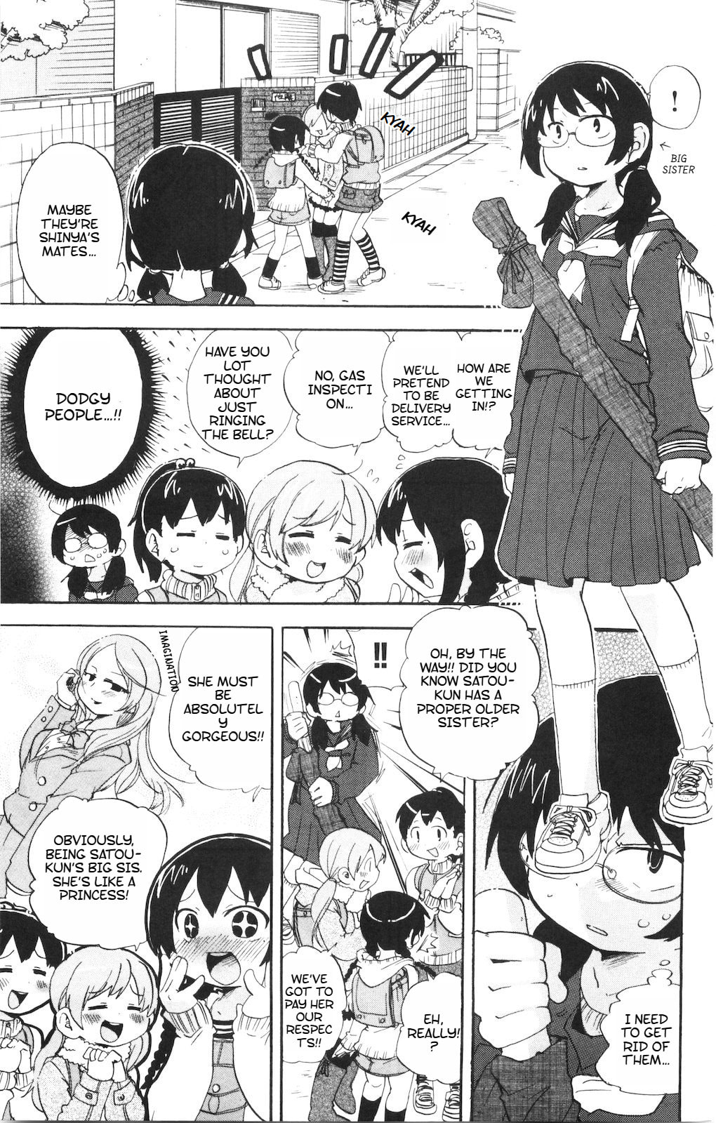 Read Mitsudomoe chapter 177 image 3 on Lezhin