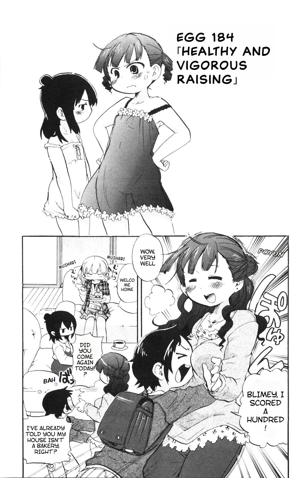 Read Mitsudomoe chapter 184 image 1 on Lezhin