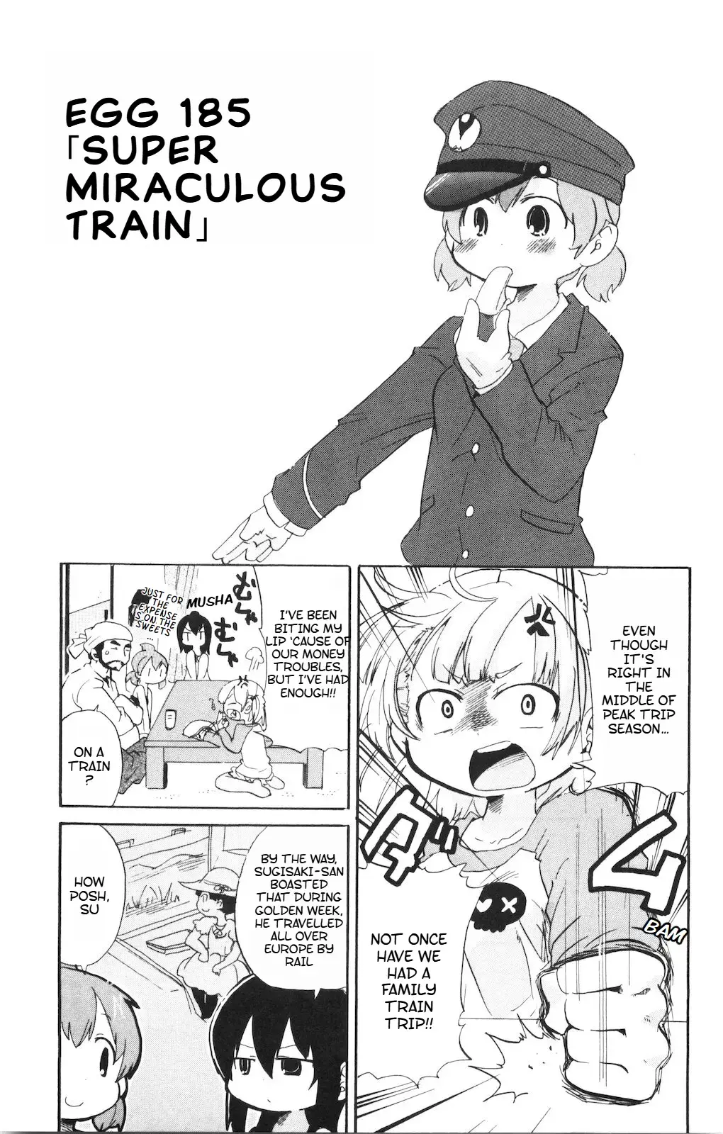 Read Mitsudomoe chapter 185 image 1 on Lezhin