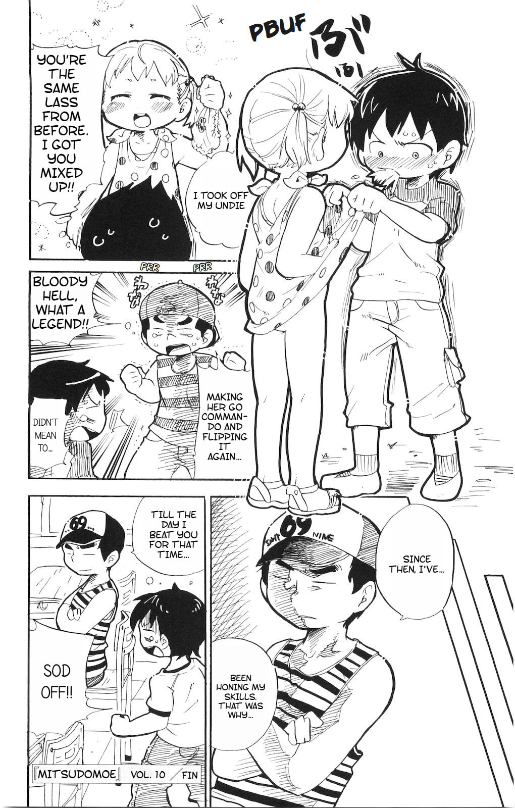 Read Mitsudomoe chapter 191.5 image 4 on Lezhin