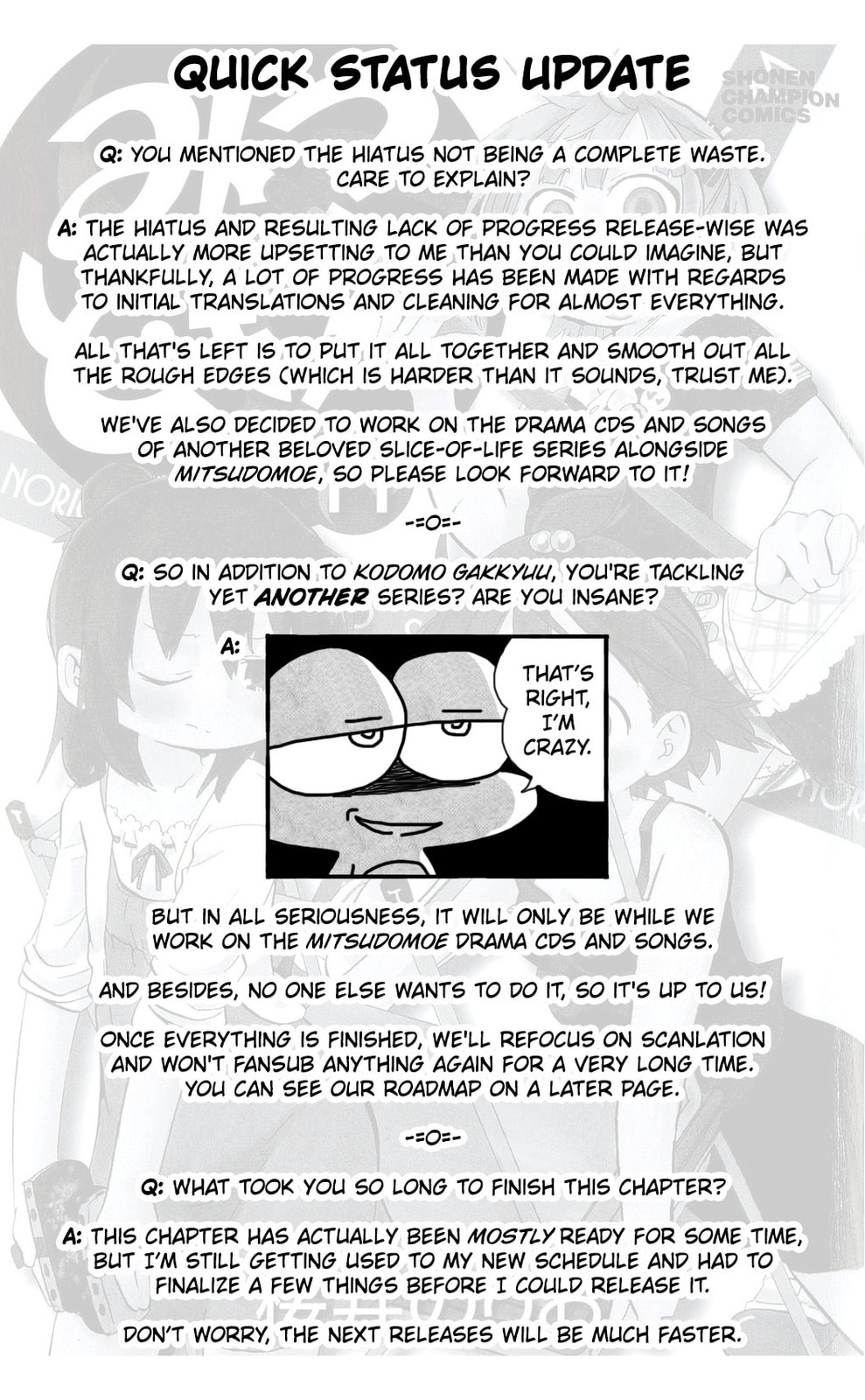 Read Mitsudomoe chapter 208 image 11 on Lezhin