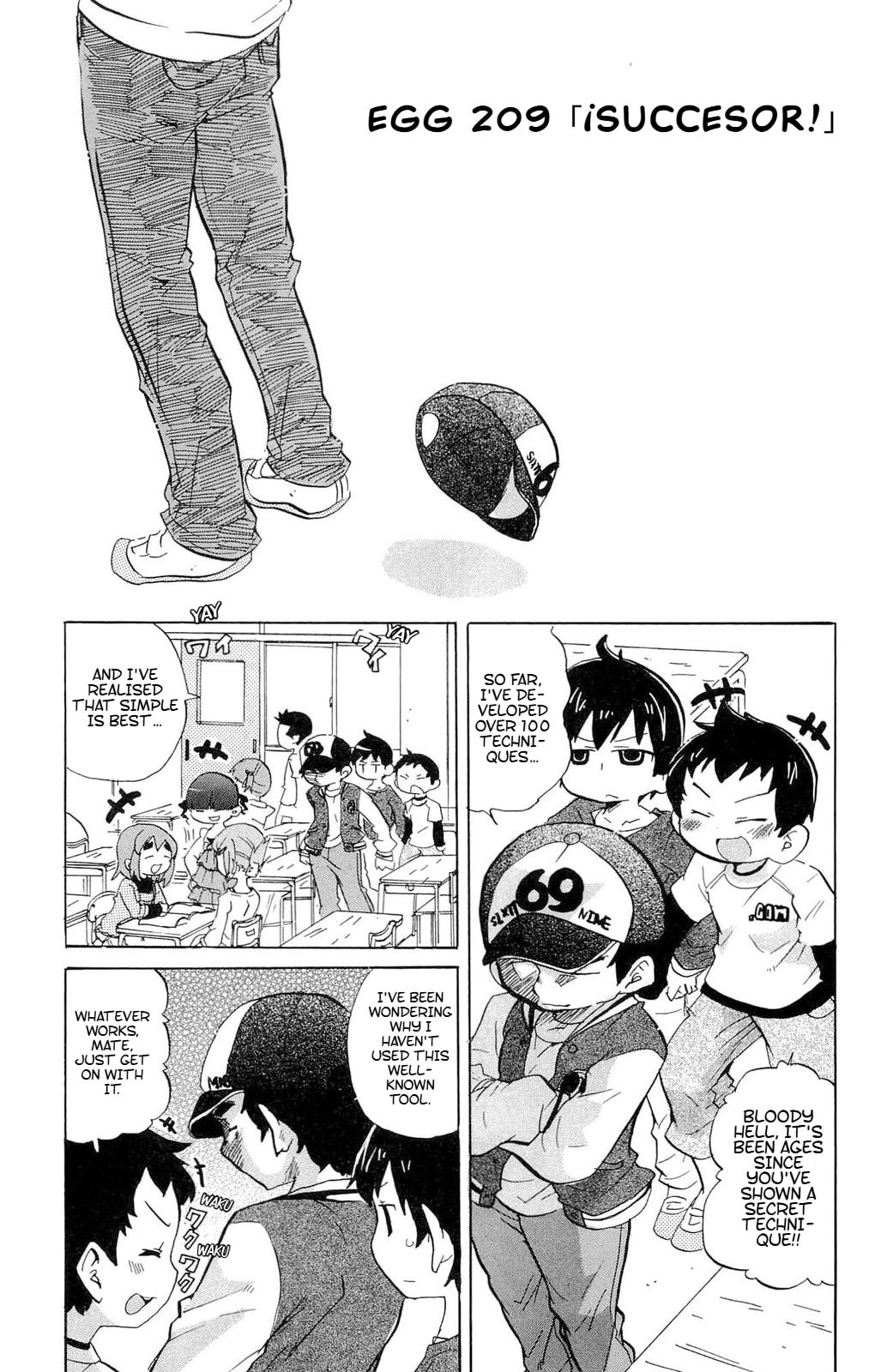 Read Mitsudomoe chapter 209 image 1 on Lezhin