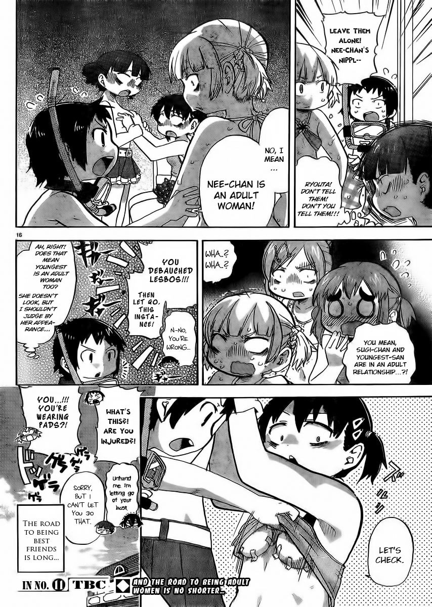 Read Mitsudomoe chapter 234 image 7 on Lezhin