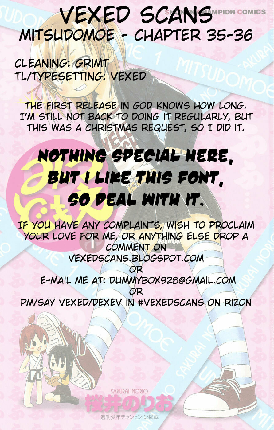 Read Mitsudomoe chapter 35 image 8 on Lezhin