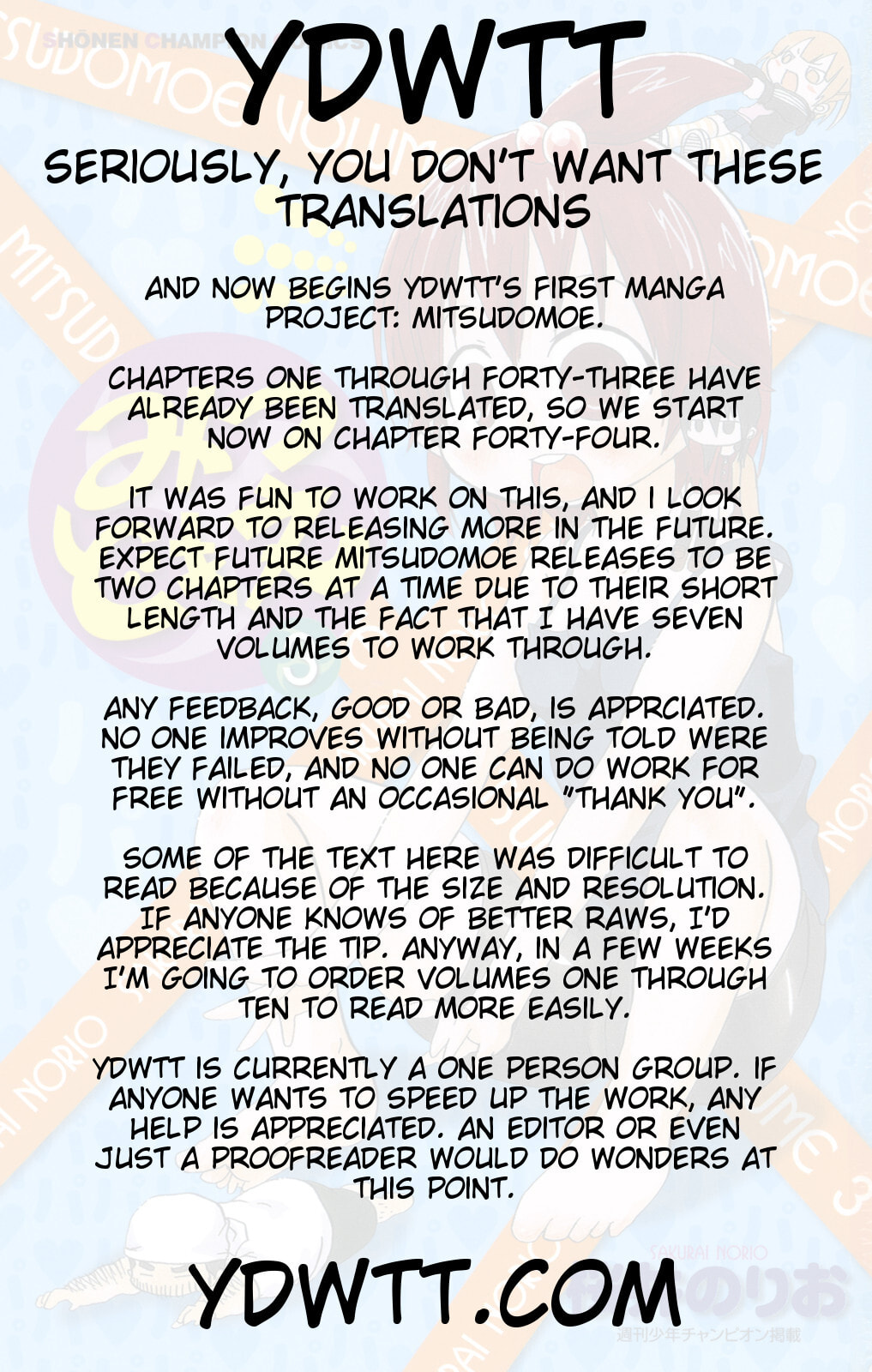Read Mitsudomoe chapter 44.1 image 8 on Lezhin