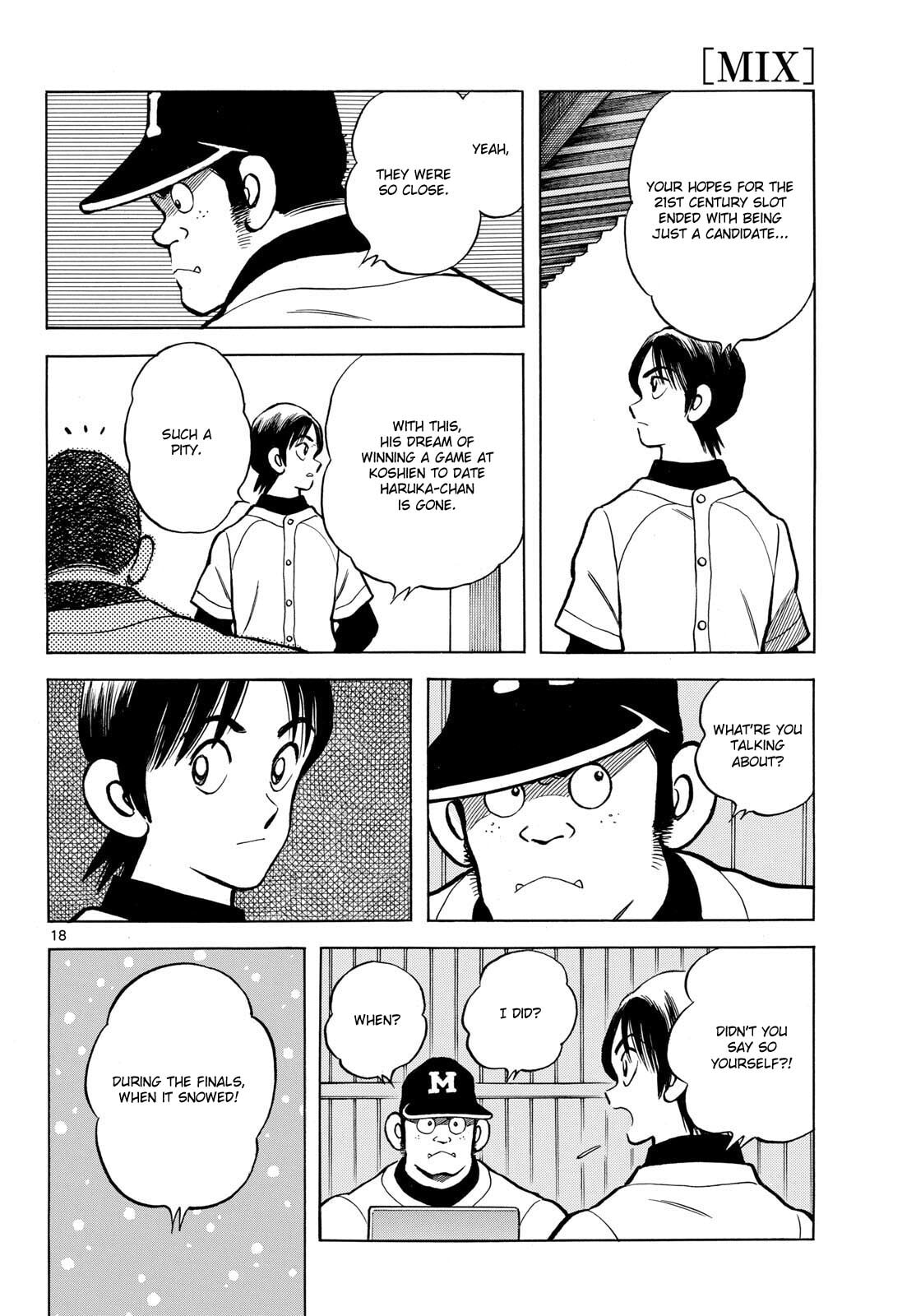 Read MIX chapter 158 image 17 on Lezhin
