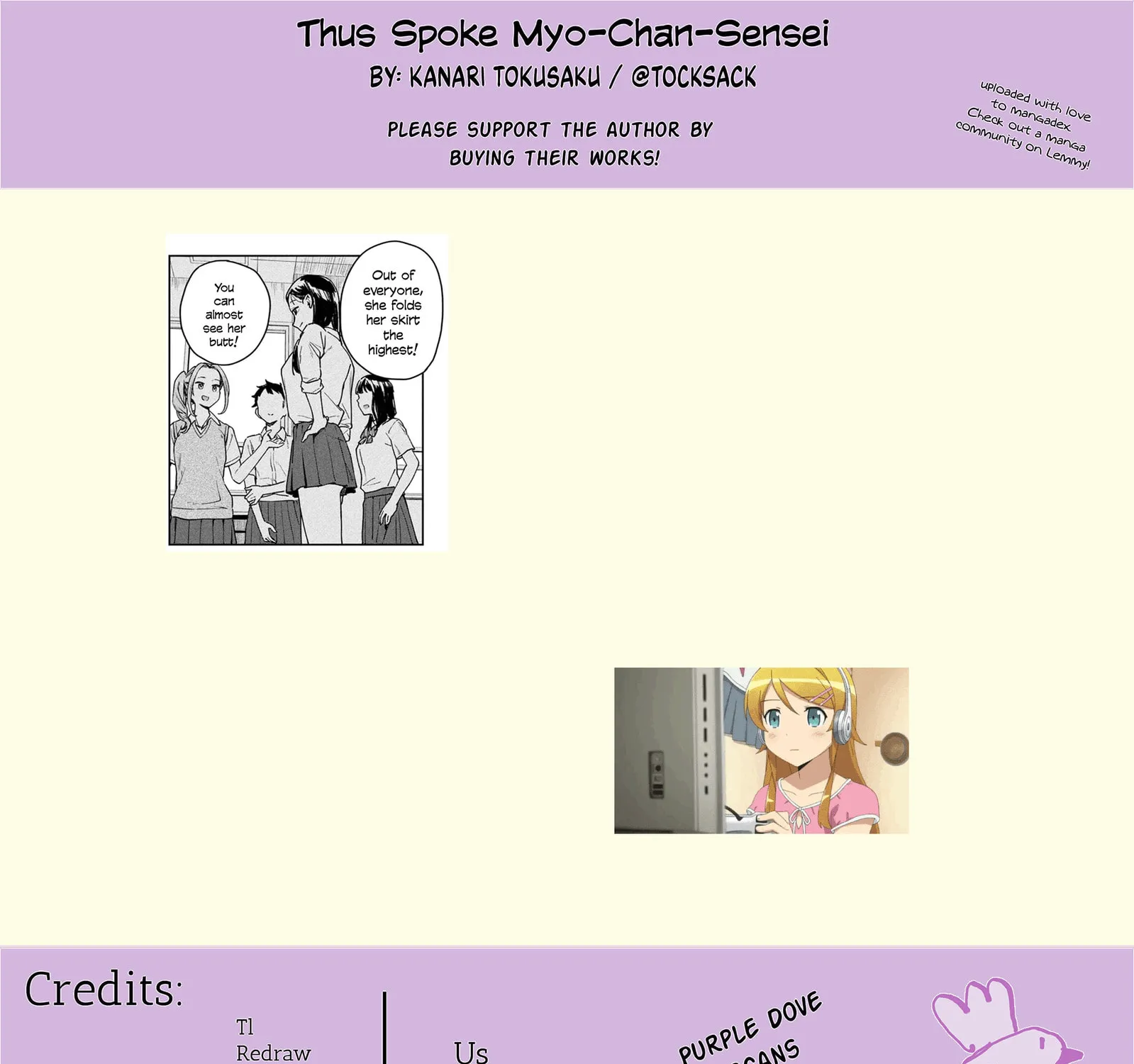 Miyo-chan Sensei Said So Chapter 12 page 33 - 