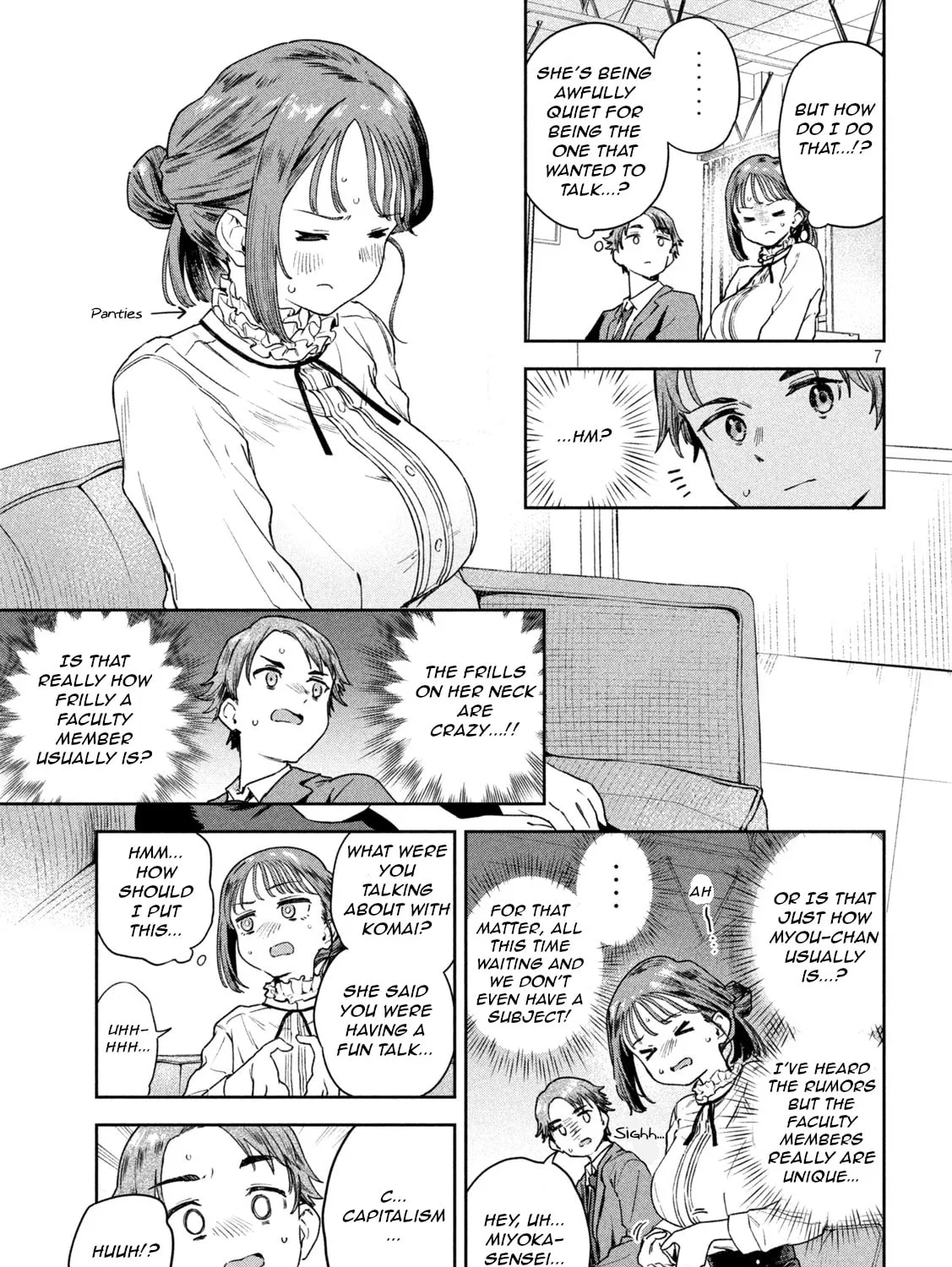 Miyo-chan Sensei Said So Chapter 7 page 13 - 