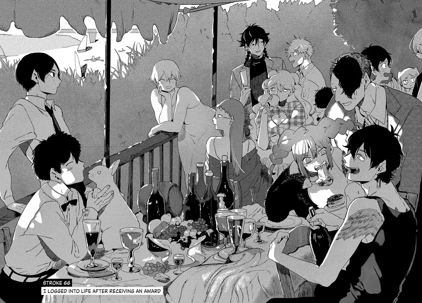 Read Mizuiro Jidai chapter 66 image 1 on Lezhin