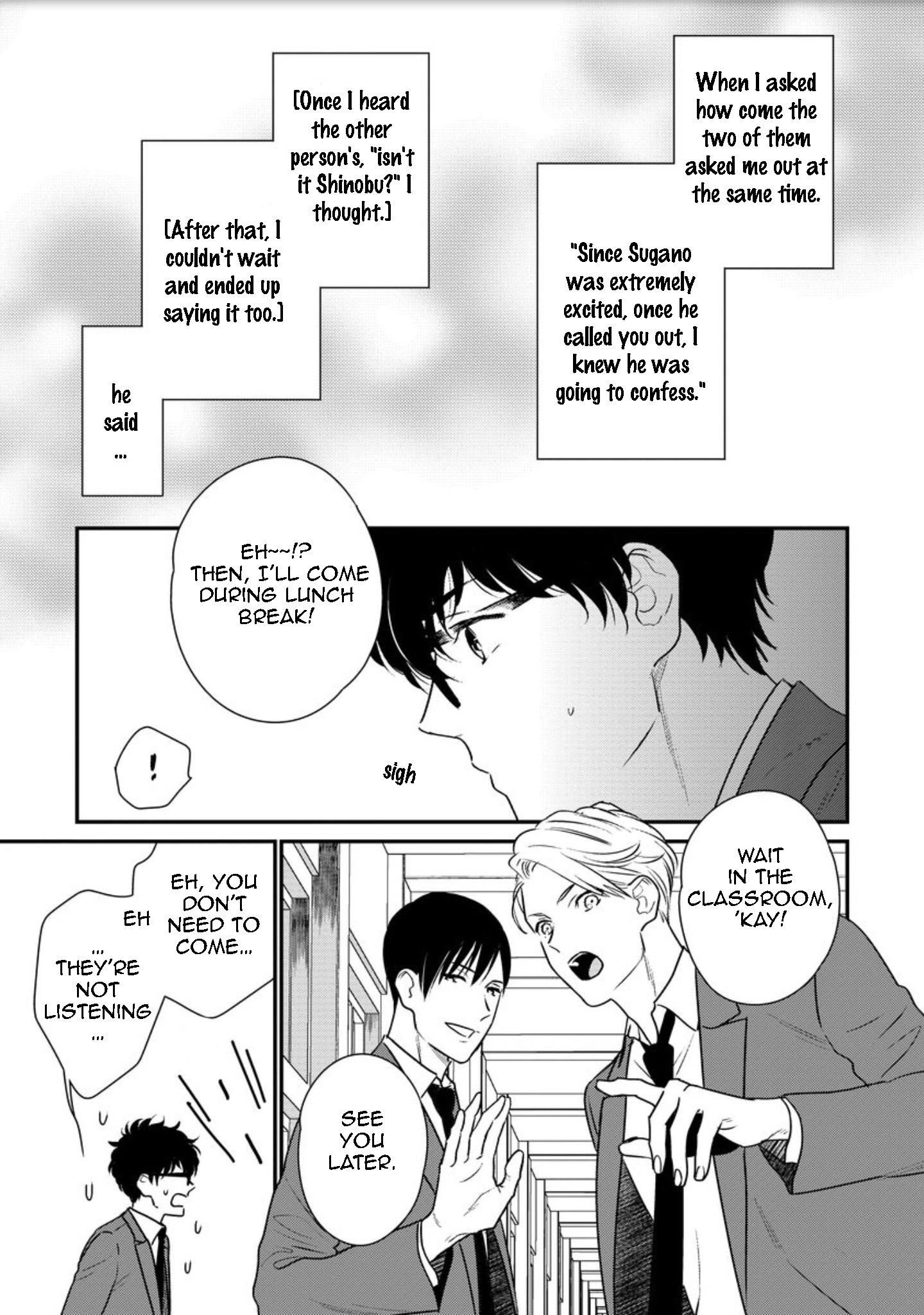 Mob-kei Danshi no Yuuutsu Chapter 2 page 11 - 
