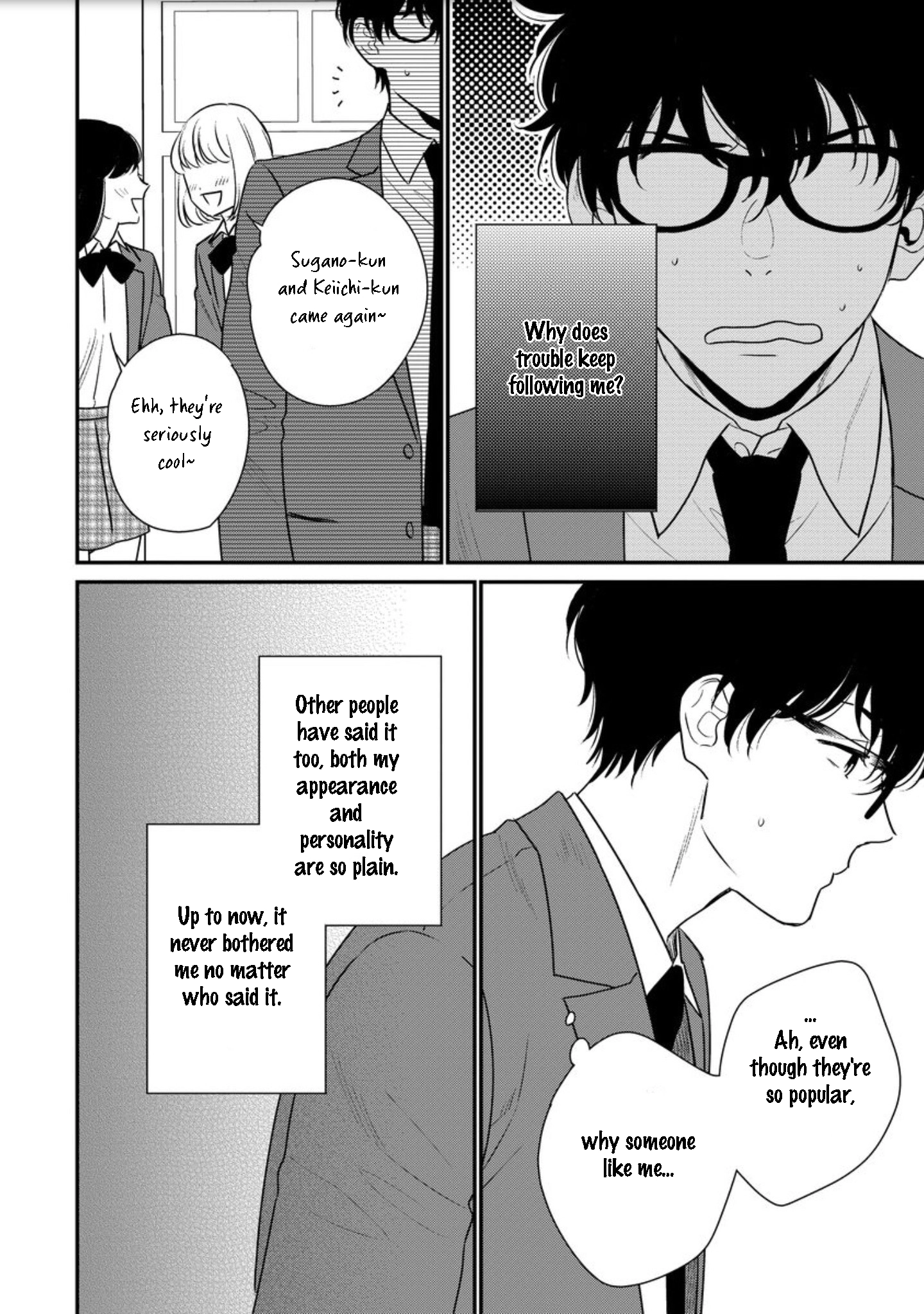 Mob-kei Danshi no Yuuutsu Chapter 2 page 12 - 