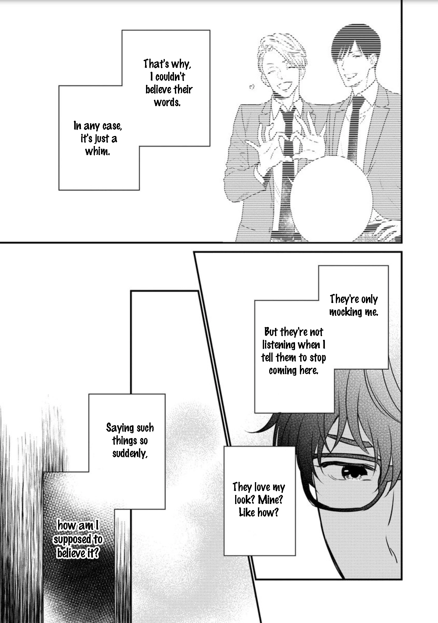 Mob-kei Danshi no Yuuutsu Chapter 2 page 13 - 
