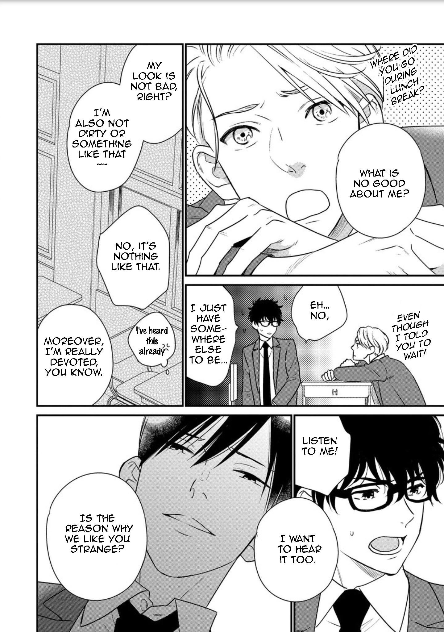 Mob-kei Danshi no Yuuutsu Chapter 2 page 14 - 
