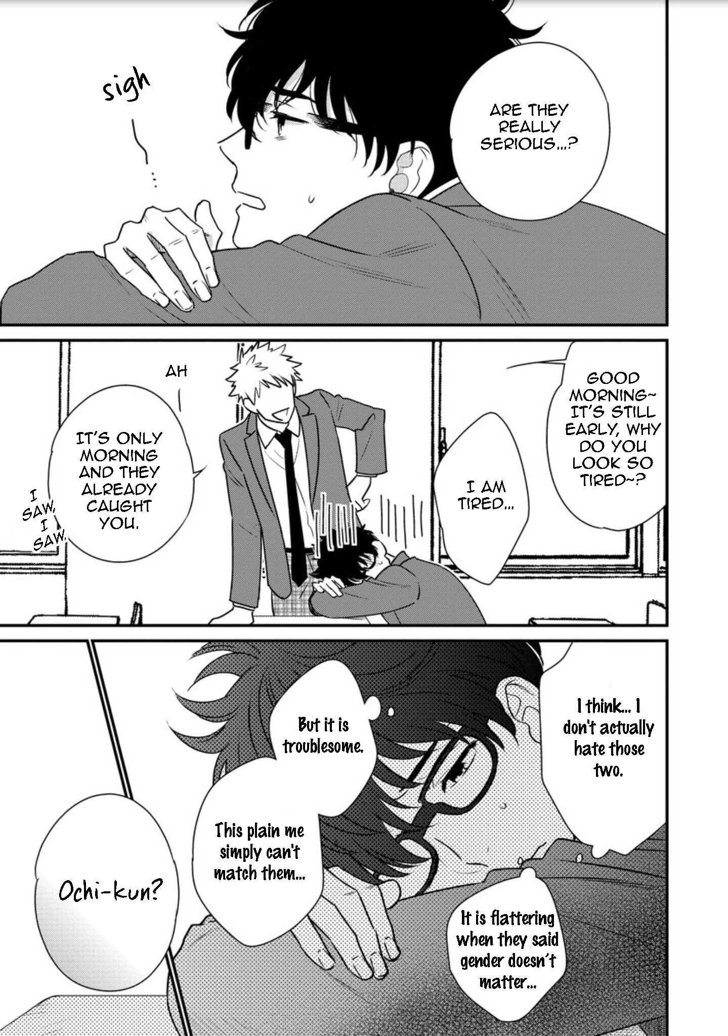 Mob-kei Danshi no Yuuutsu Chapter 2 page 19 - 