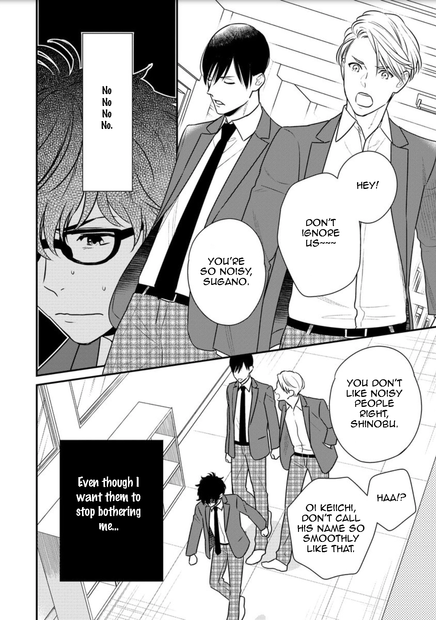 Mob-kei Danshi no Yuuutsu Chapter 2 page 4 - 