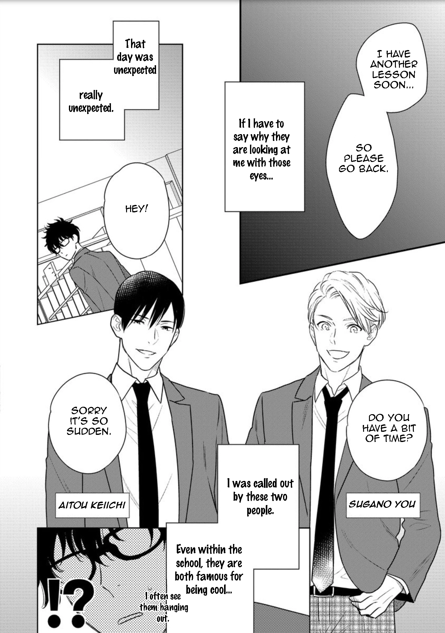 Mob-kei Danshi no Yuuutsu Chapter 2 page 6 - 