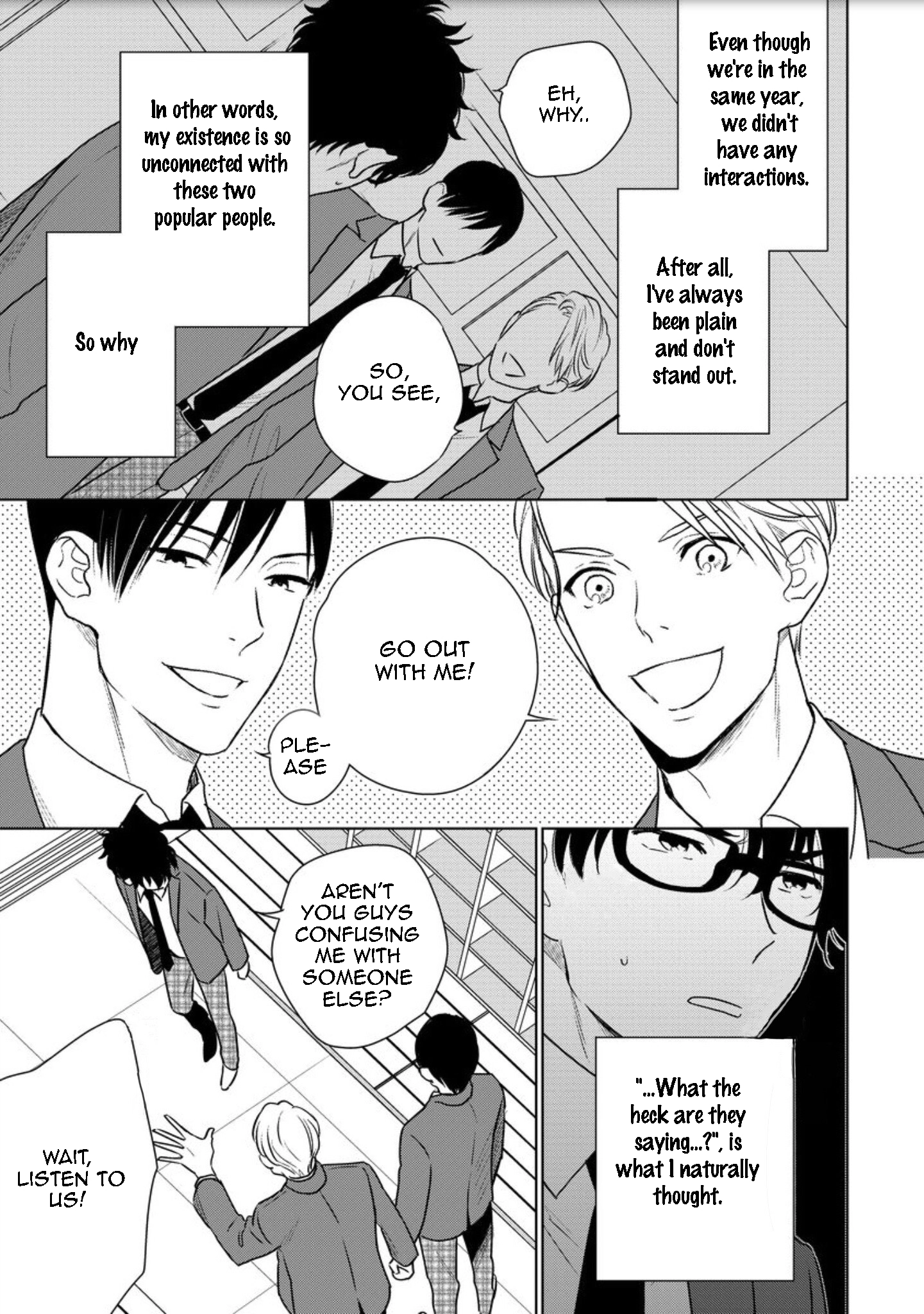 Mob-kei Danshi no Yuuutsu Chapter 2 page 7 - 