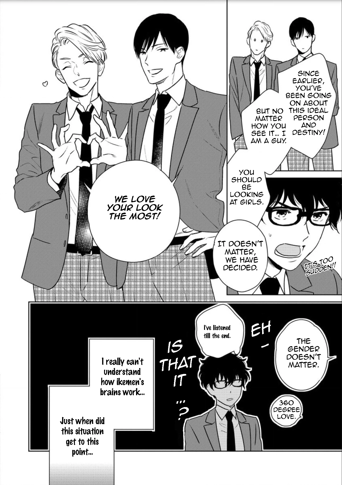 Mob-kei Danshi no Yuuutsu Chapter 2 page 10 - 