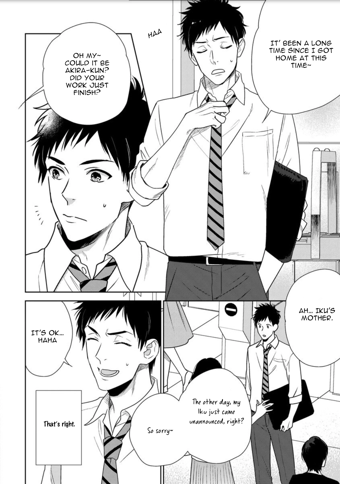 Mob-kei Danshi no Yuuutsu Chapter 4 page 4 - 