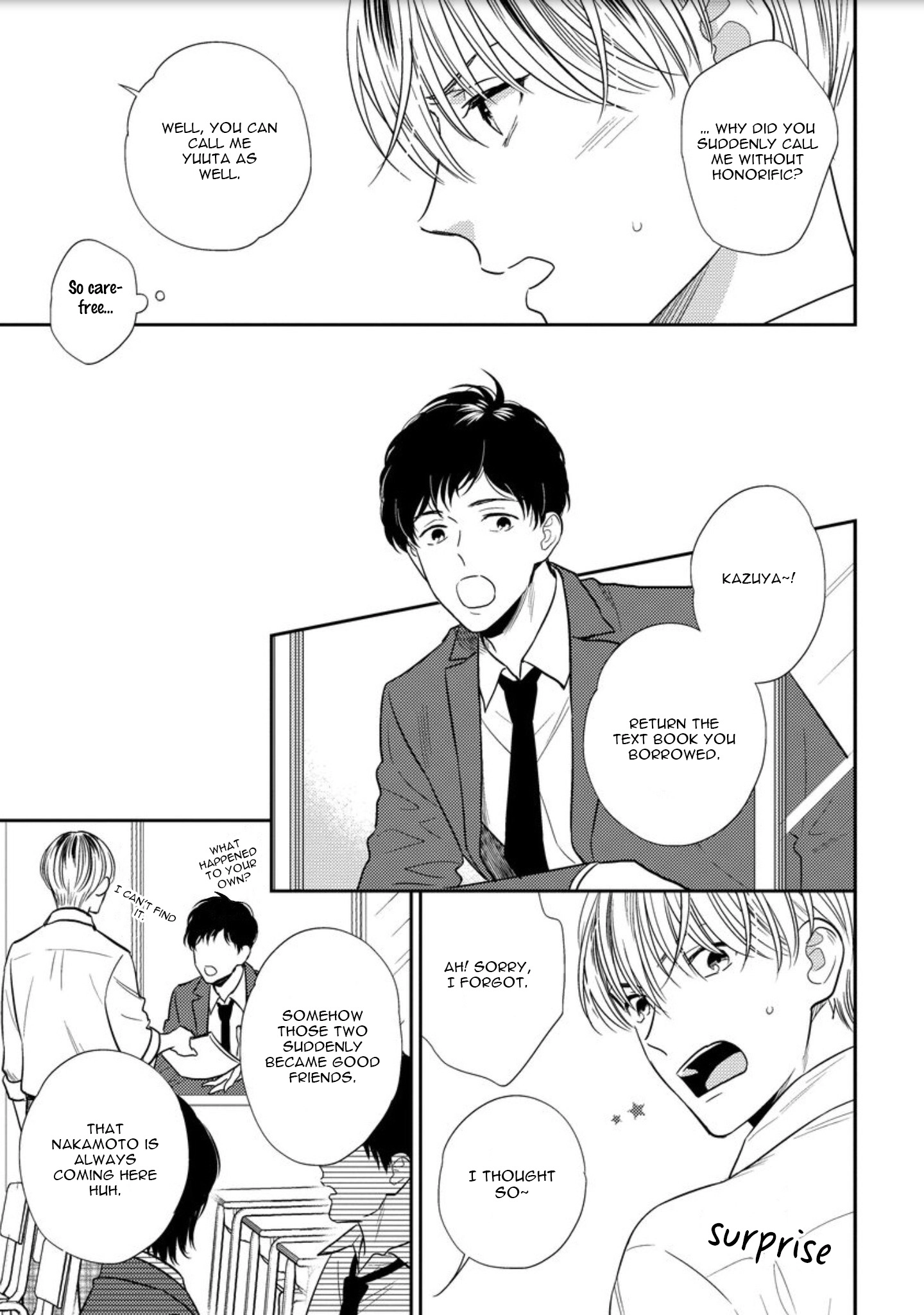 Mob-kei Danshi no Yuuutsu Chapter 5 page 12 - 