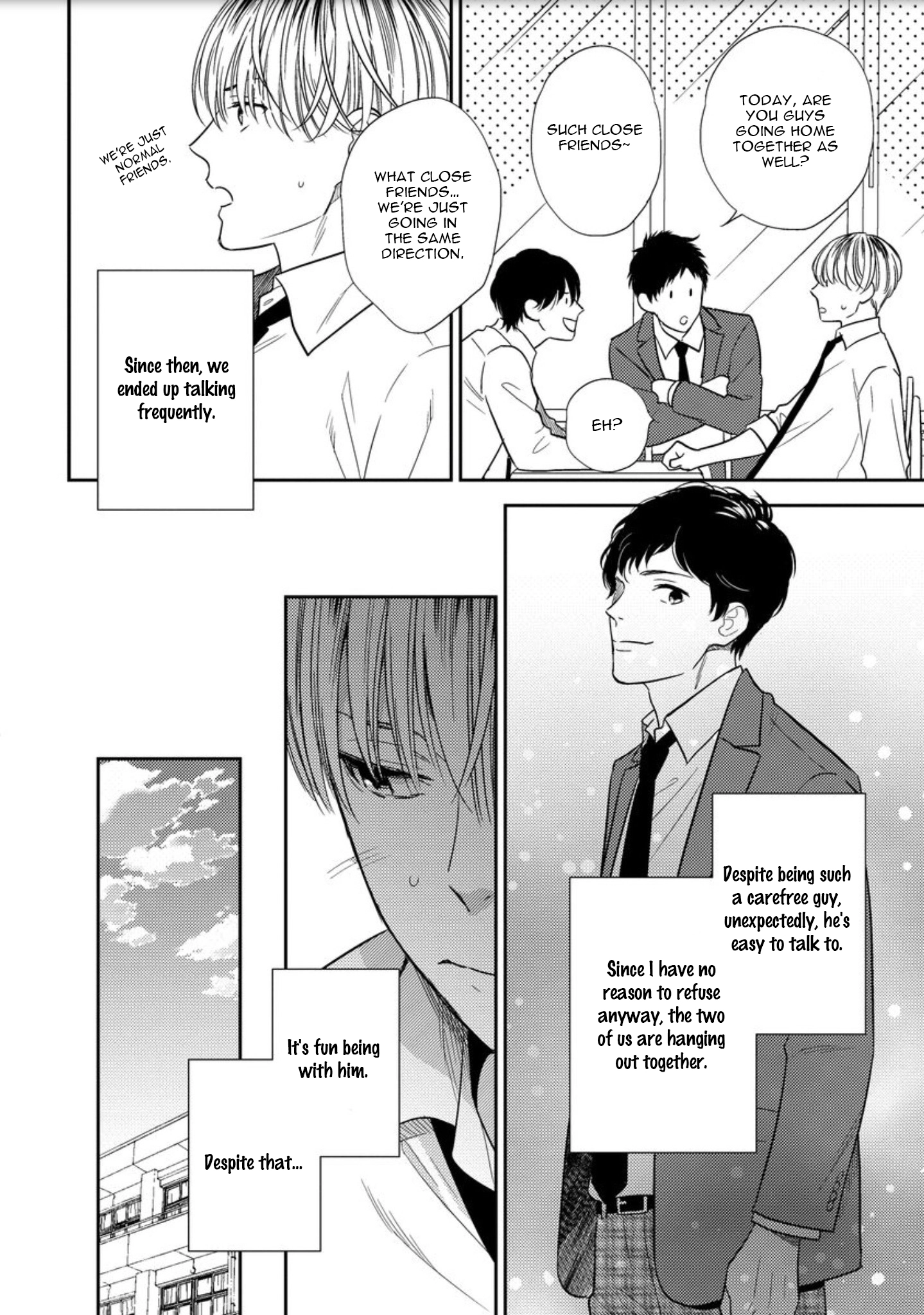 Mob-kei Danshi no Yuuutsu Chapter 5 page 15 - 