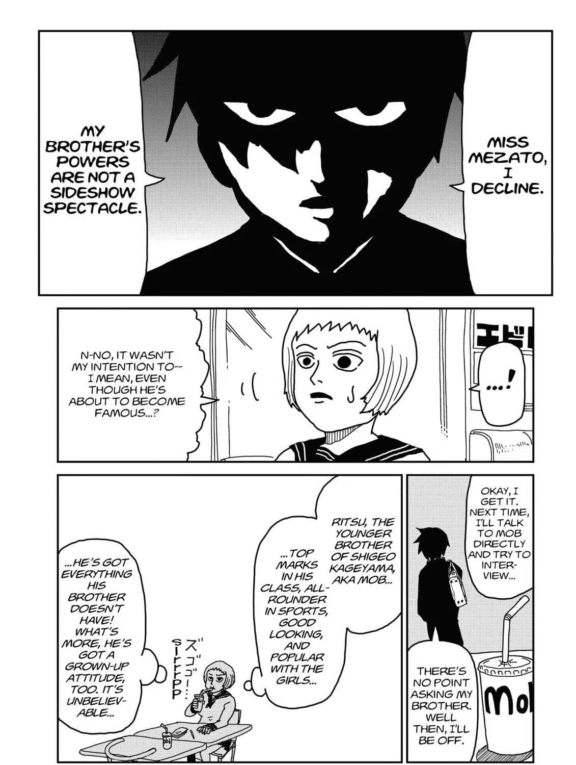 Read Mob Psycho 100 chapter 10 image 6 on Lezhin