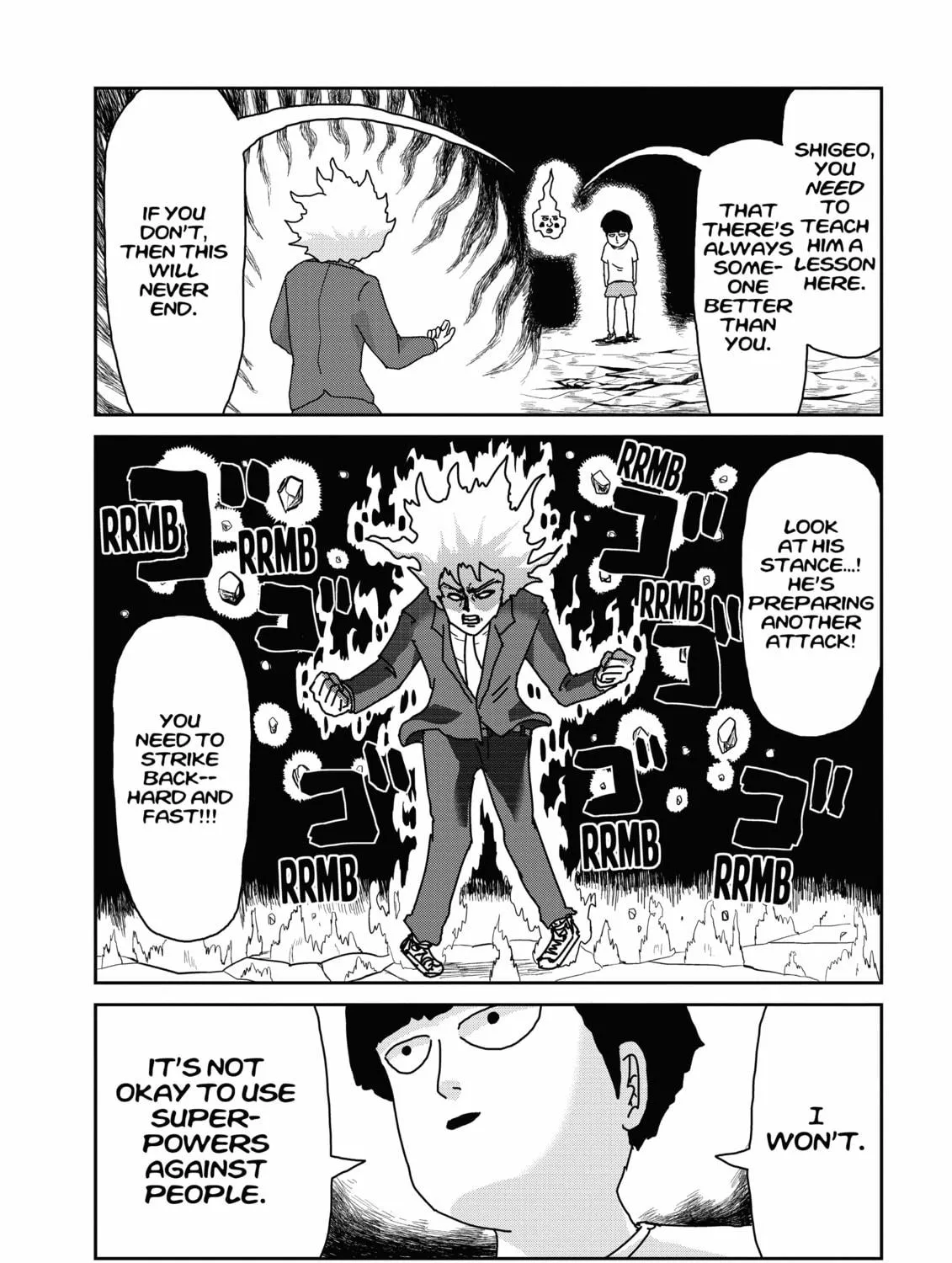 Read Mob Psycho 100 chapter 14 image 22 on Lezhin