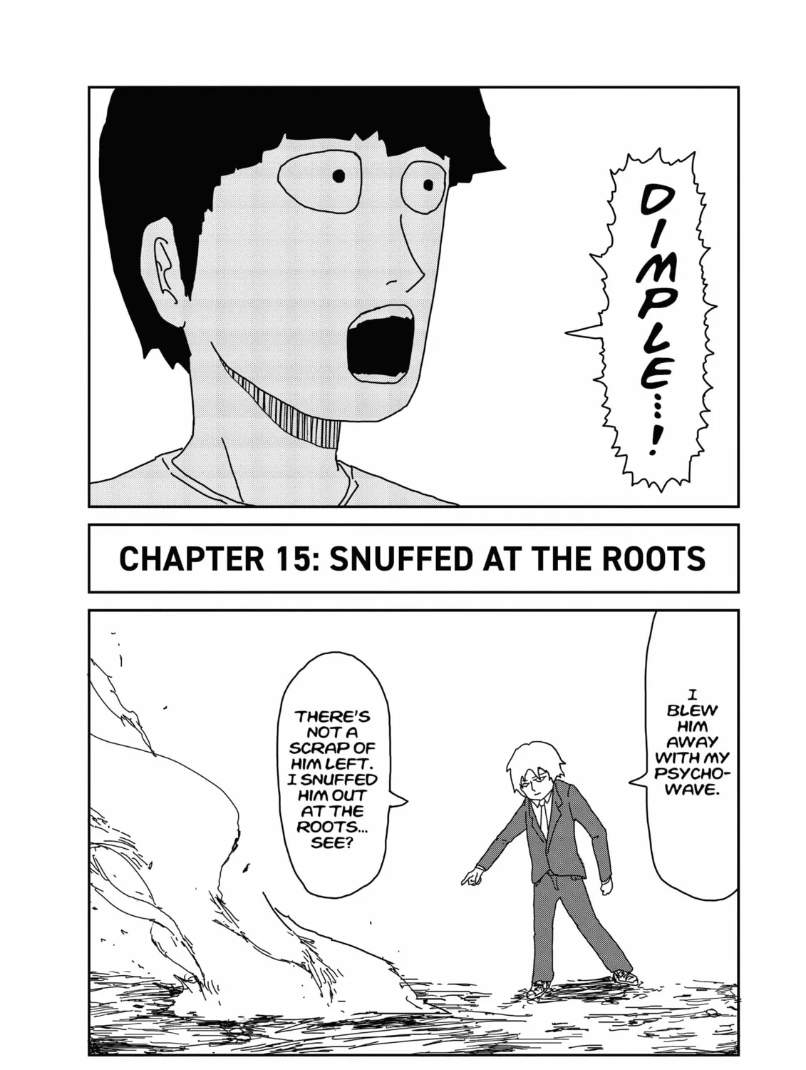 Read Mob Psycho 100 chapter 15 image 2 on Lezhin