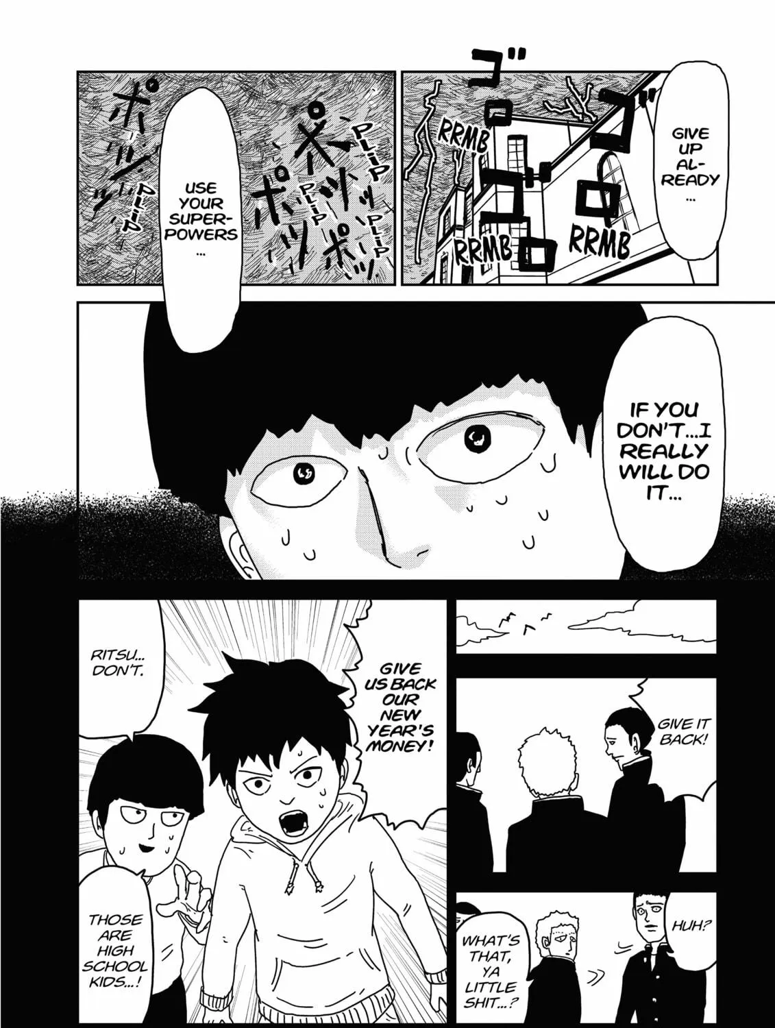 Read Mob Psycho 100 chapter 17 image 18 on Lezhin