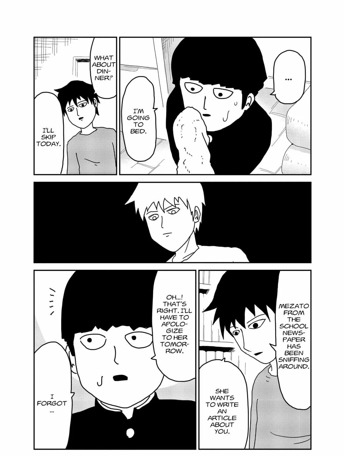 Read Mob Psycho 100 chapter 19 image 22 on Lezhin