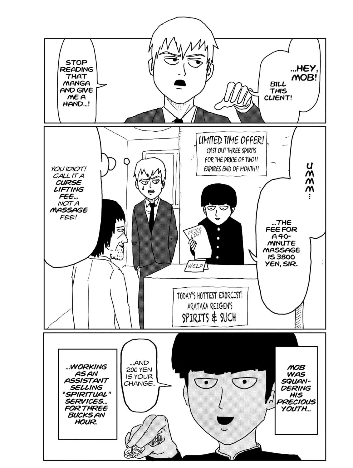Read Mob Psycho 100 chapter 2 image 18 on Lezhin