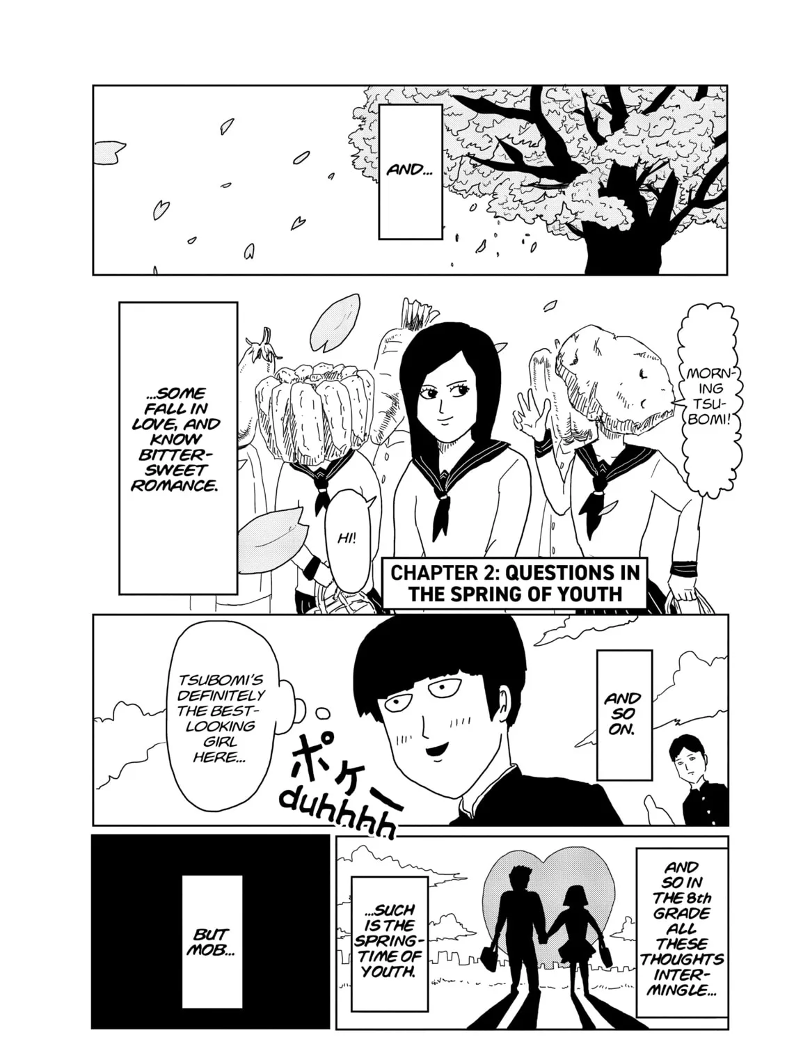 Read Mob Psycho 100 chapter 2 image 2 on Lezhin