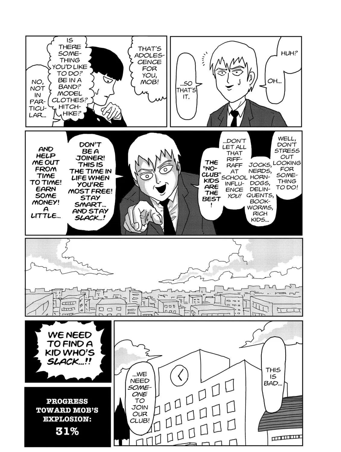 Read Mob Psycho 100 chapter 2 image 28 on Lezhin