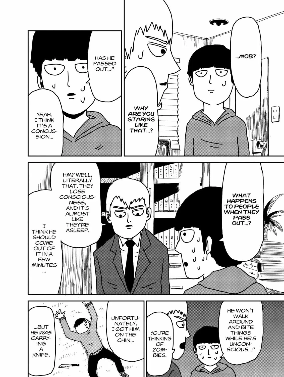 Read Mob Psycho 100 chapter 20 image 18 on Lezhin