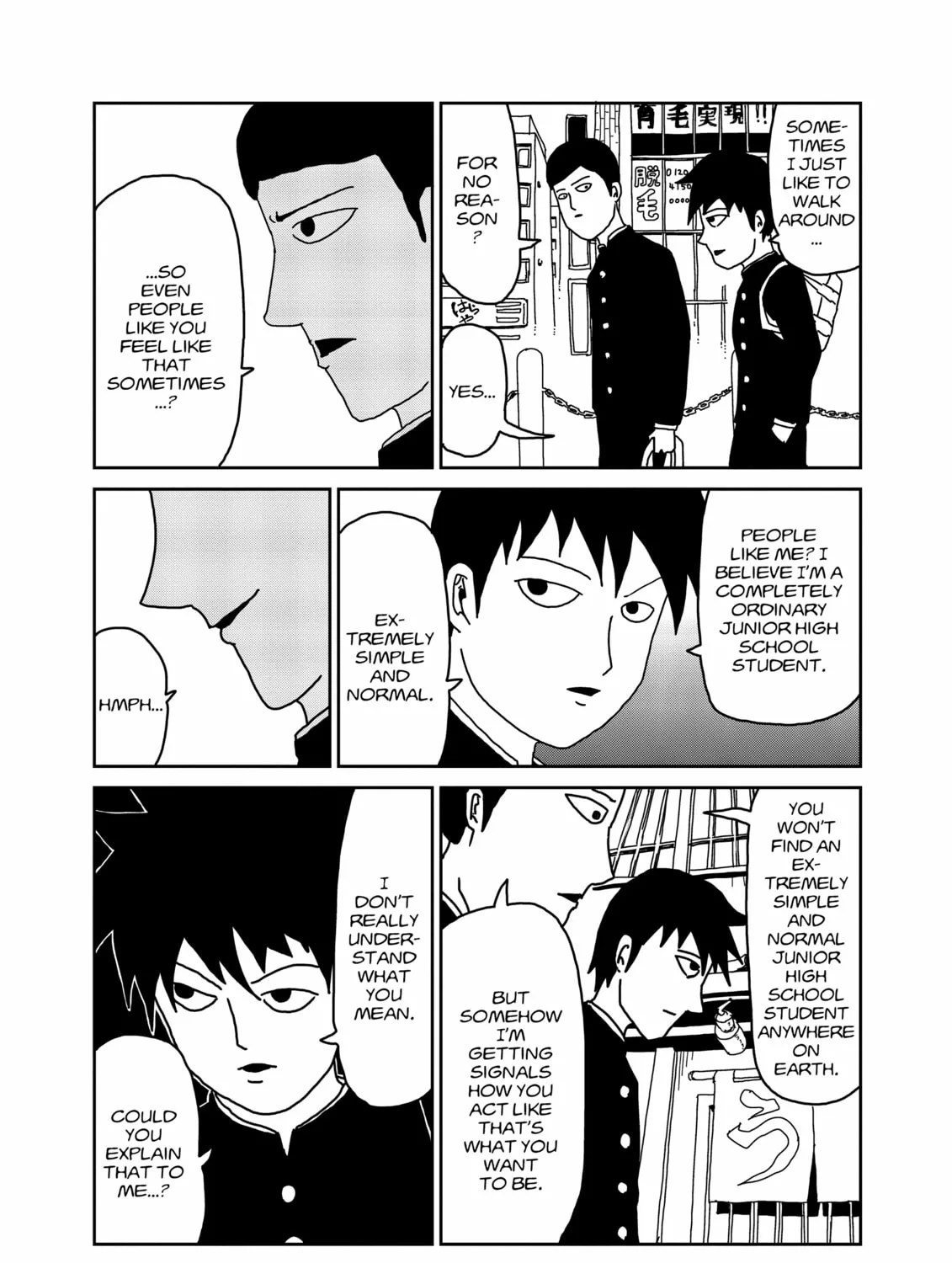Read Mob Psycho 100 chapter 21 image 26 on Lezhin