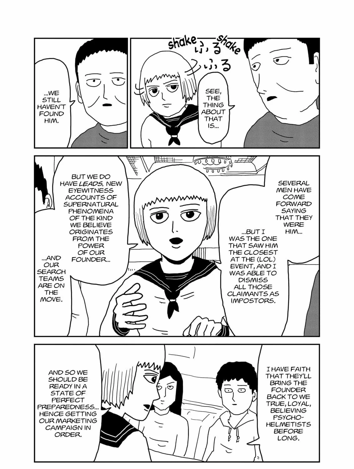 Read Mob Psycho 100 chapter 21 image 8 on Lezhin