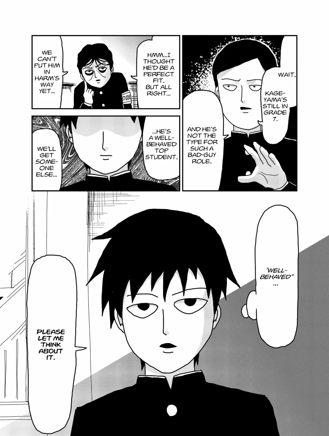 Read Mob Psycho 100 chapter 22 image 20 on Lezhin