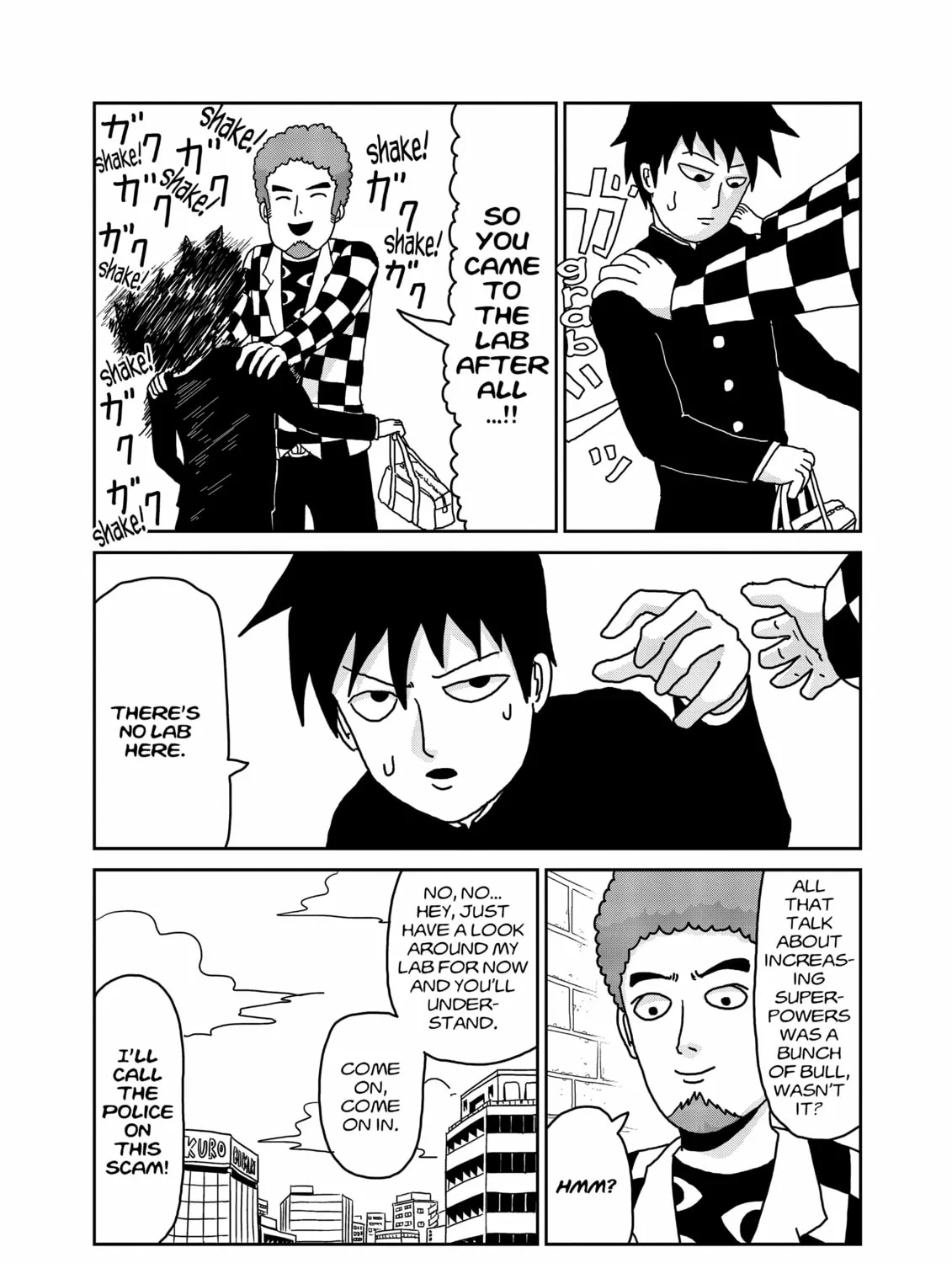 Read Mob Psycho 100 chapter 22 image 26 on Lezhin