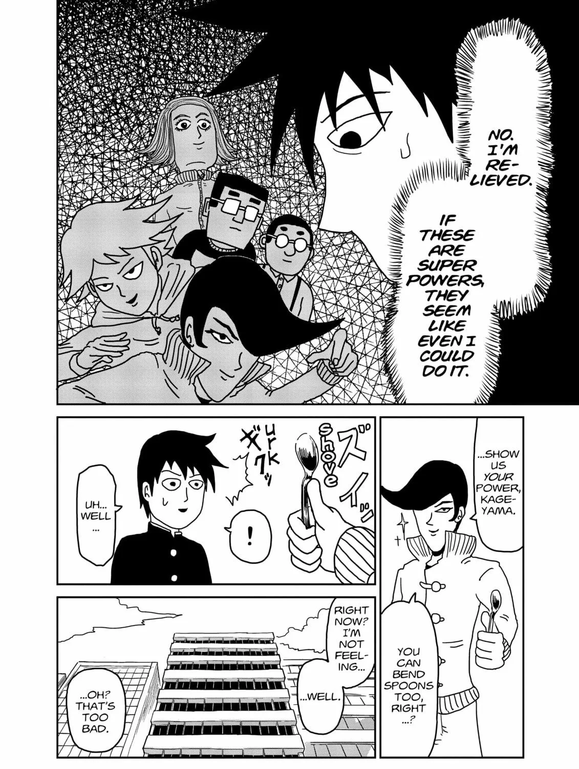 Read Mob Psycho 100 chapter 23 image 10 on Lezhin