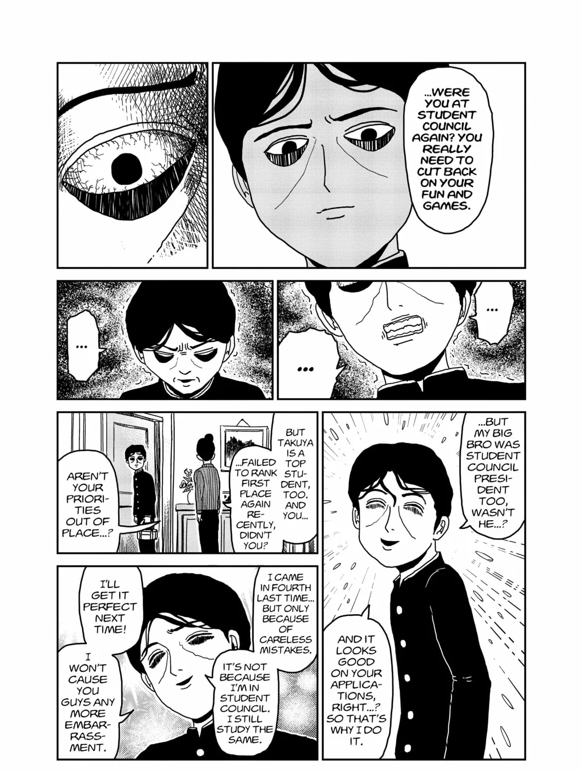 Read Mob Psycho 100 chapter 23 image 14 on Lezhin