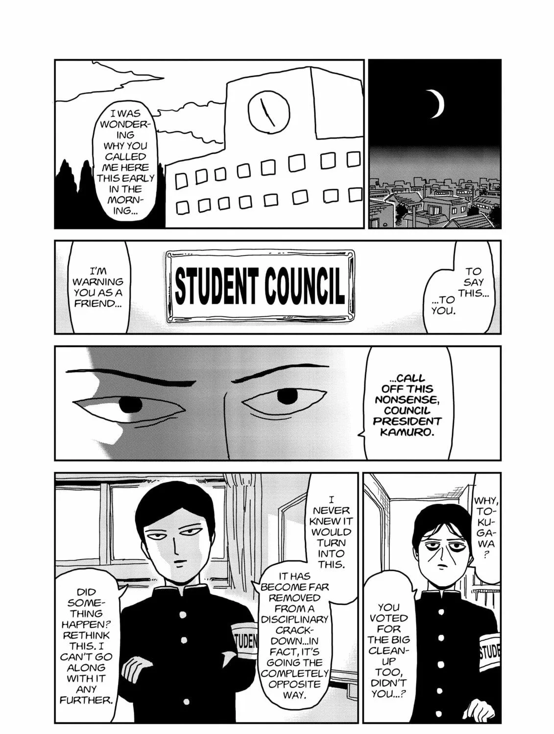 Read Mob Psycho 100 chapter 23 image 34 on Lezhin