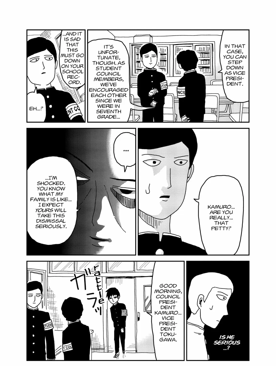 Read Mob Psycho 100 chapter 23 image 36 on Lezhin