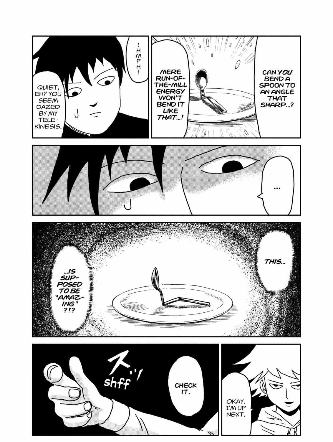 Read Mob Psycho 100 chapter 23 image 4 on Lezhin