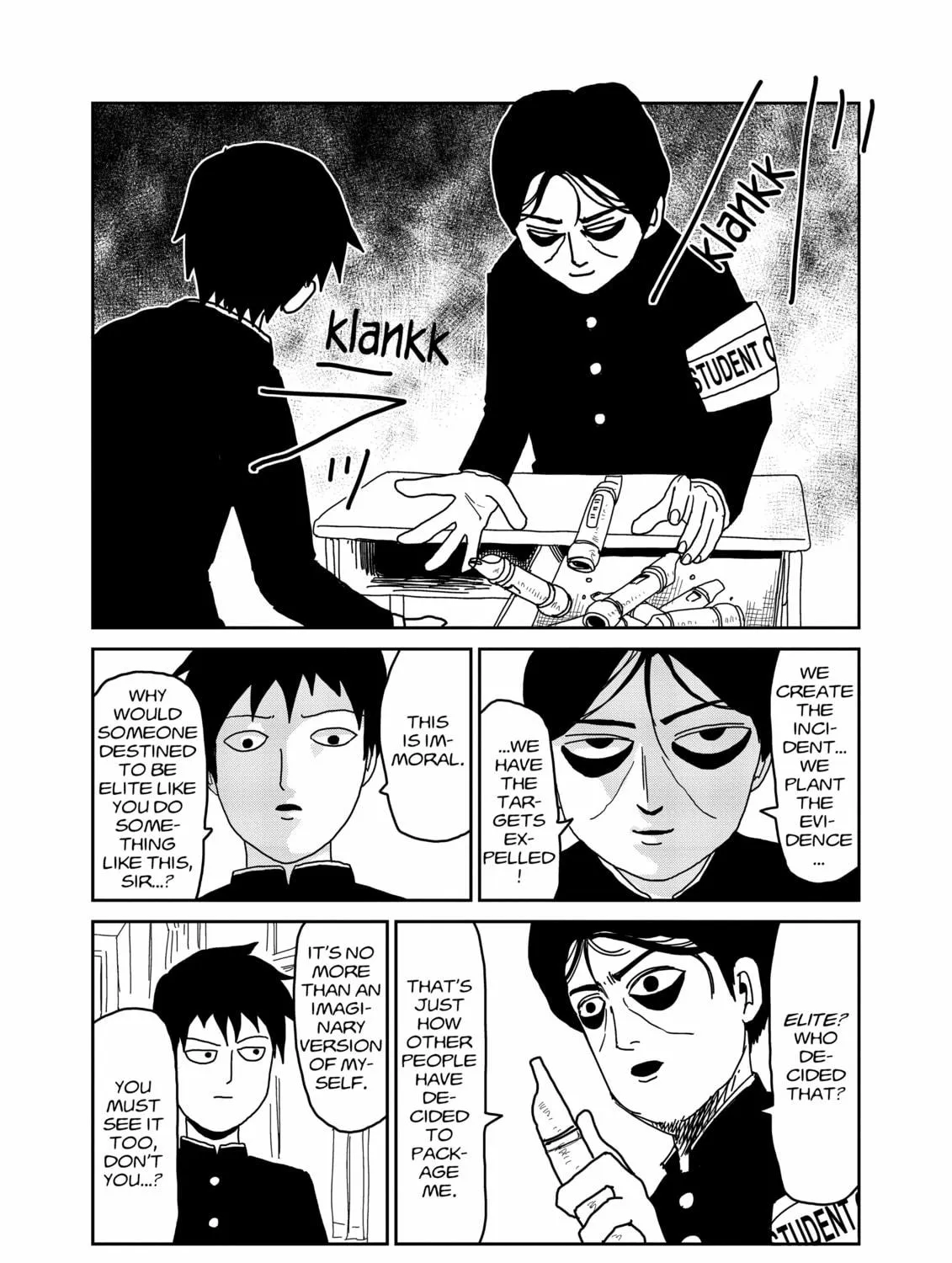 Read Mob Psycho 100 chapter 23 image 48 on Lezhin