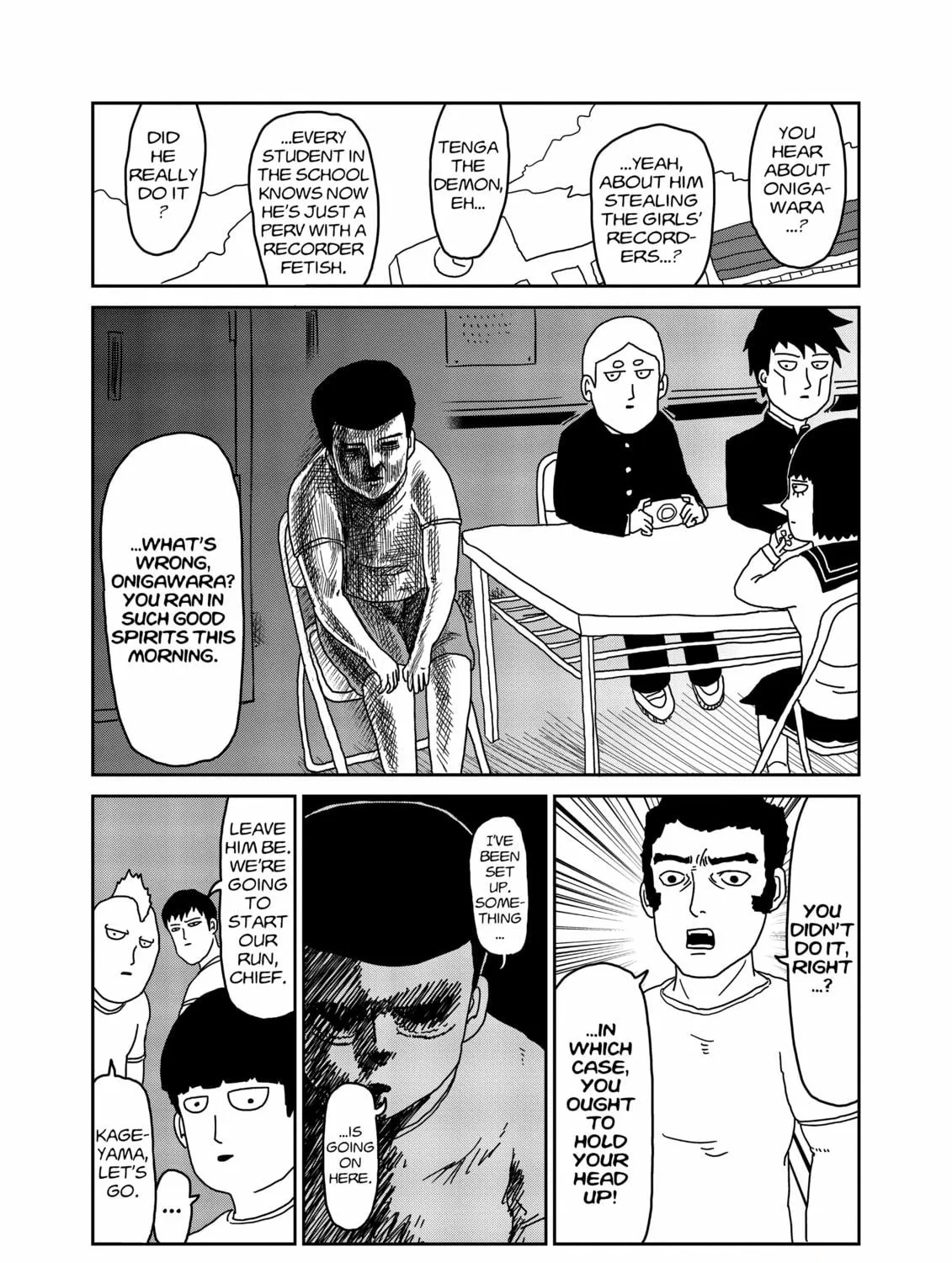 Read Mob Psycho 100 chapter 24 image 28 on Lezhin