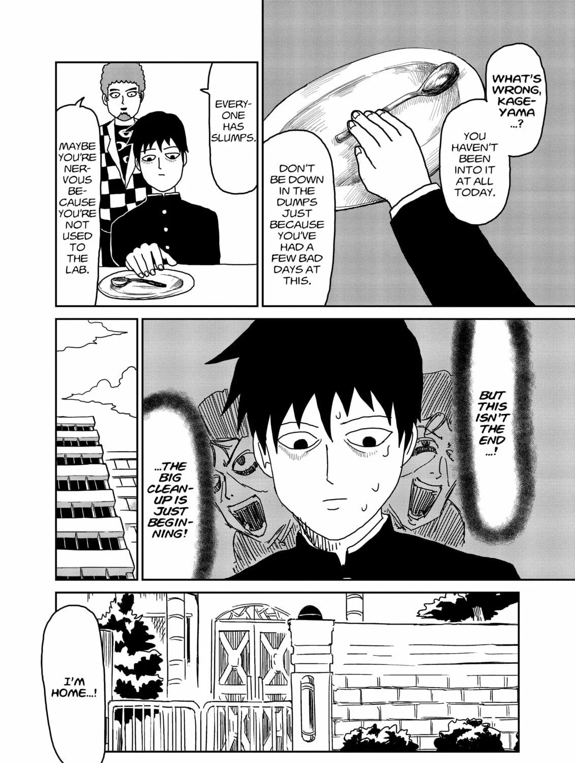 Read Mob Psycho 100 chapter 24 image 34 on Lezhin
