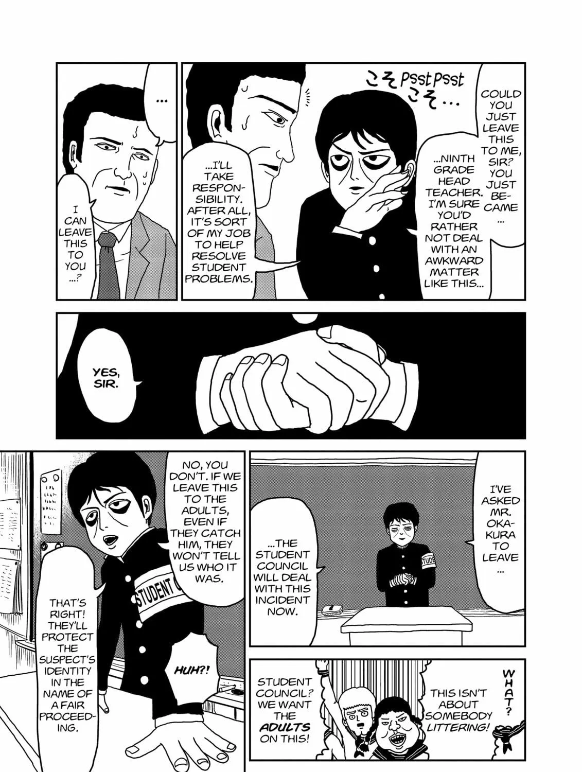 Read Mob Psycho 100 chapter 24 image 4 on Lezhin